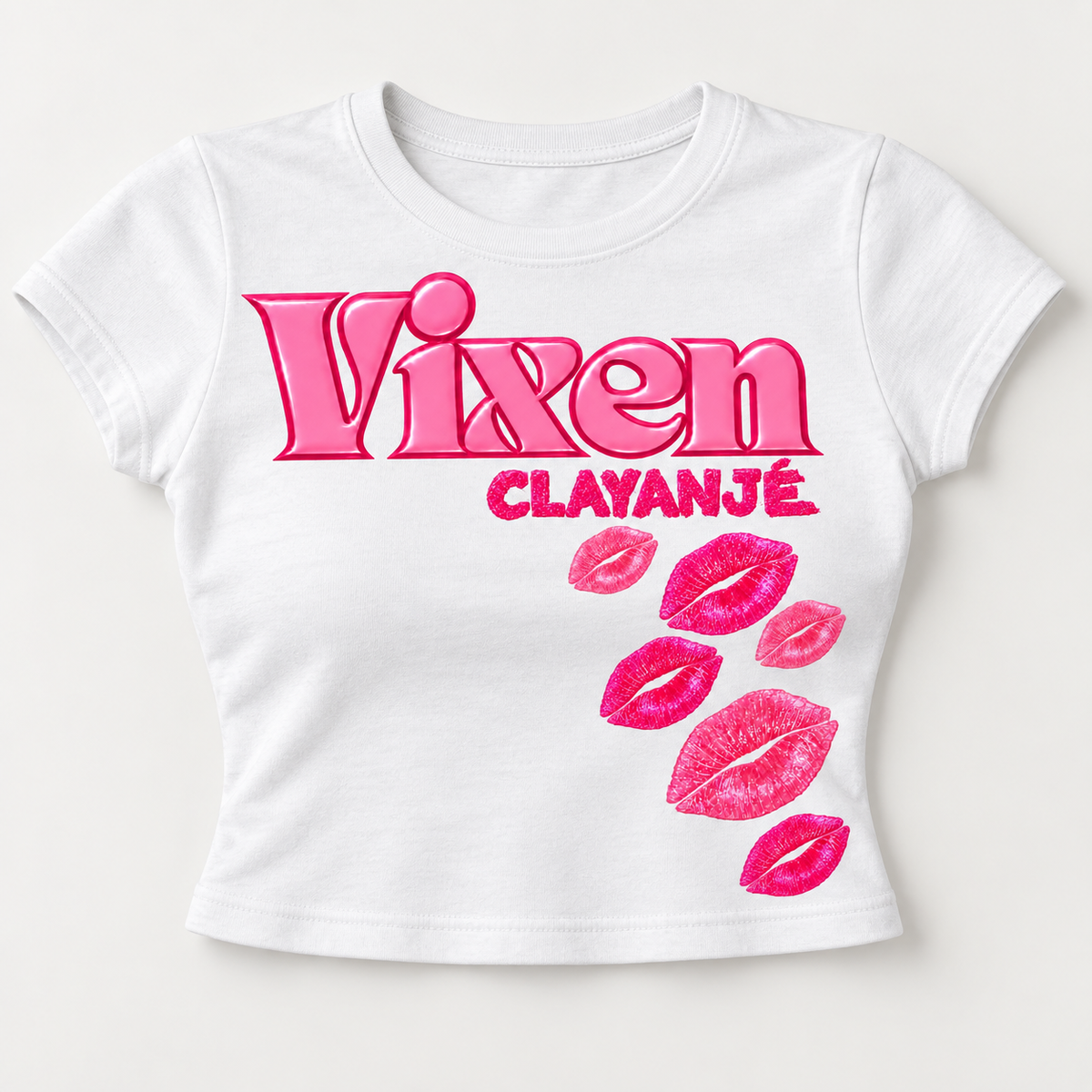 VIXEN BABY CROP TEE