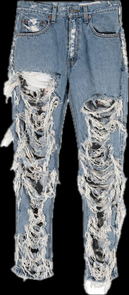 009: DESTROYED DENIM| SIZE _