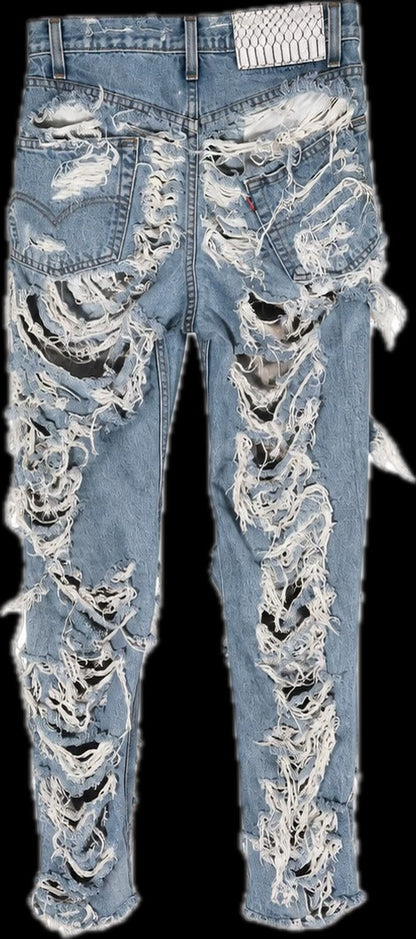 009: DESTROYED DENIM| SIZE _