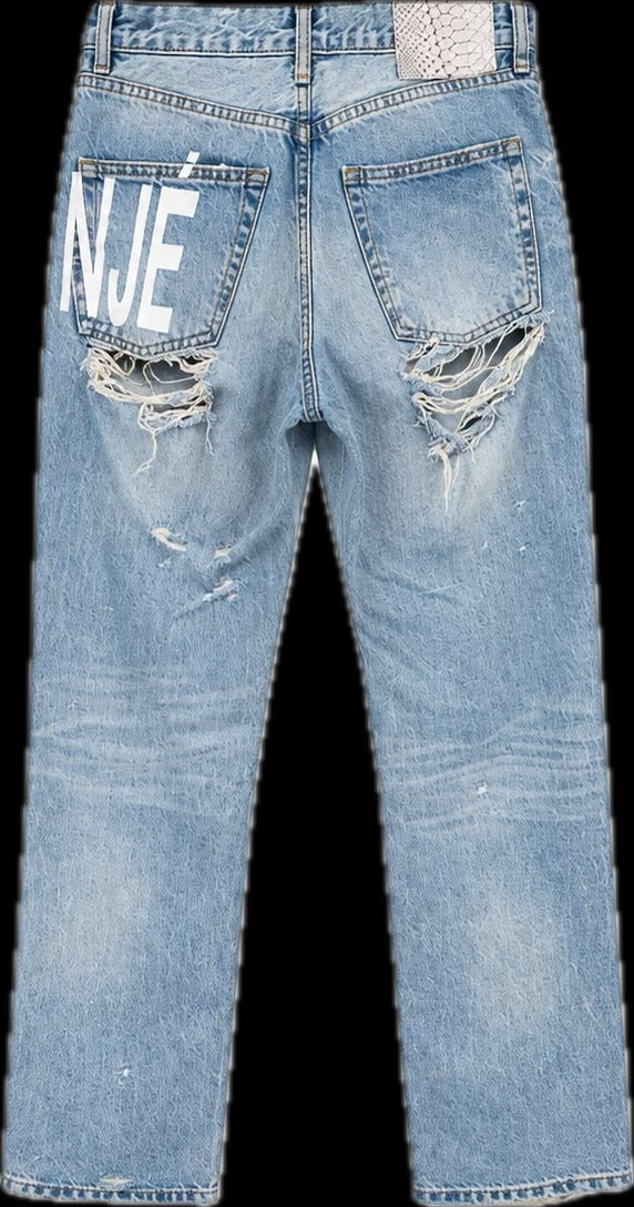 008: Clayanjé Graffiti Denim | Size __