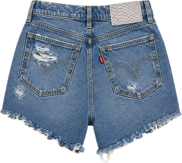 003: Hand Distressed Levi’s Denim Shorts | Size 29
