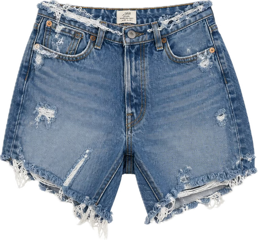 003: Hand Distressed Levi’s Denim Shorts | Size 29