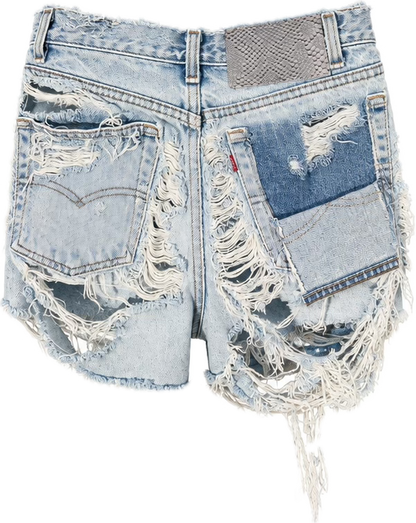 012: DESTROYED | Levi Shorts | Size 3